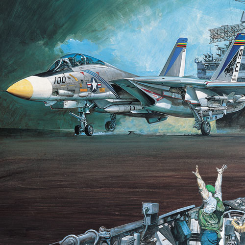 [1/72] 12563 USN F-14A VF-143 &quot;Pukin Dogs&quot;(Released Dec,2019)